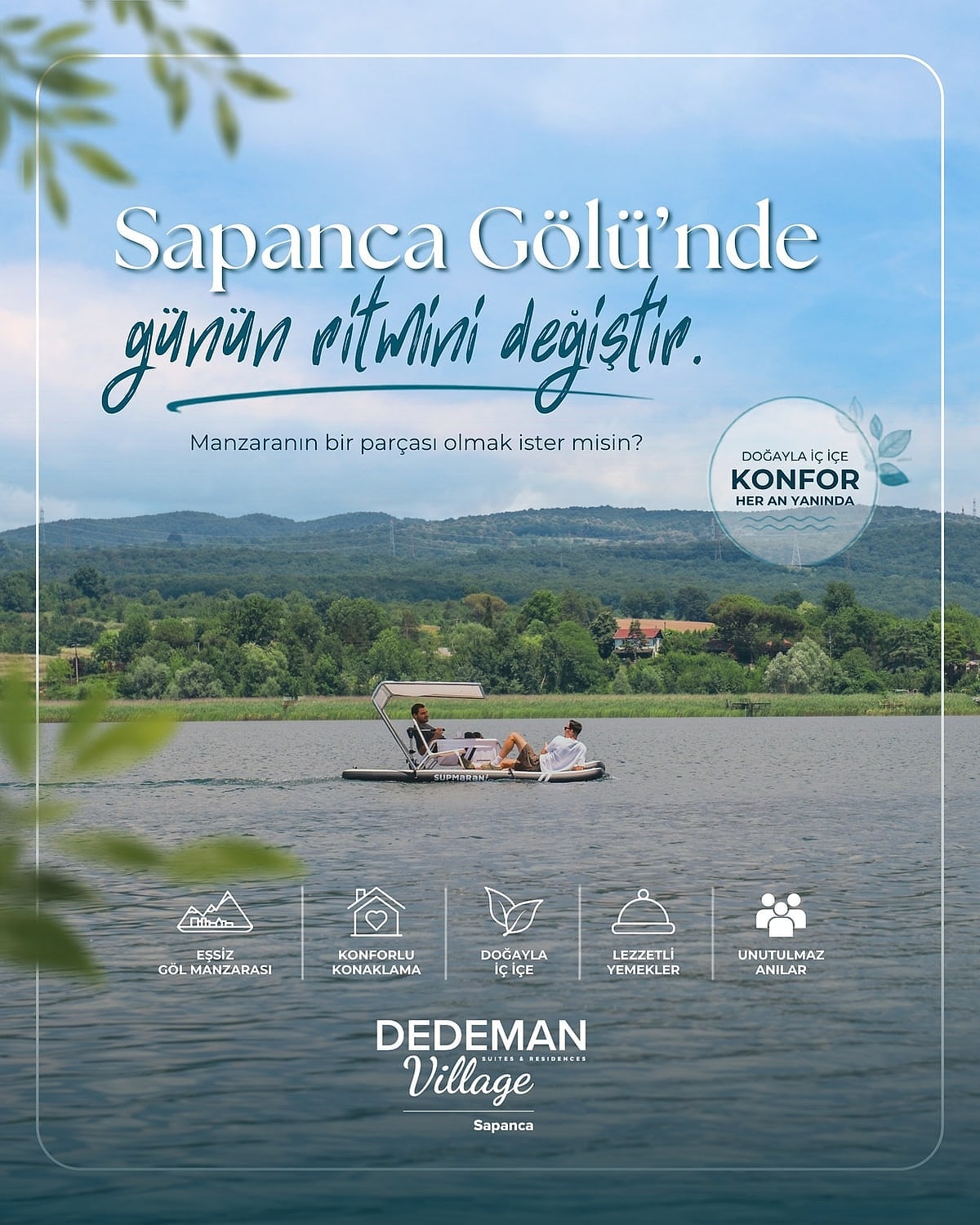 Sapanca grand lake view bungalov